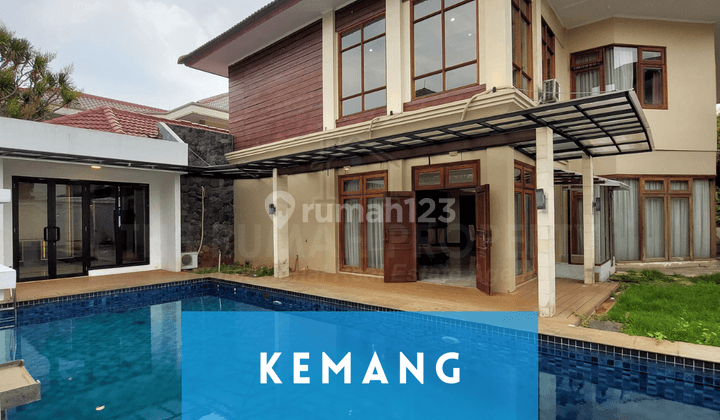 Rumah Private Pool Dalam Compound Ampera Kemang Jaksel 1