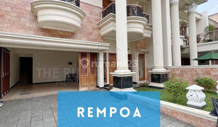 Rumah Klasik Rempoa Veteran Tangsel Dijual 1