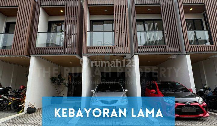 Townhouse Bagus 3 Lantai Unit Baru Kebayoran Lama Dekat Permata Hijau 1