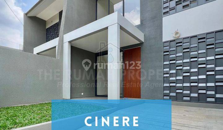 Rumah Baru Modern Industrial di Cinere Depok Dalam Komplek 1