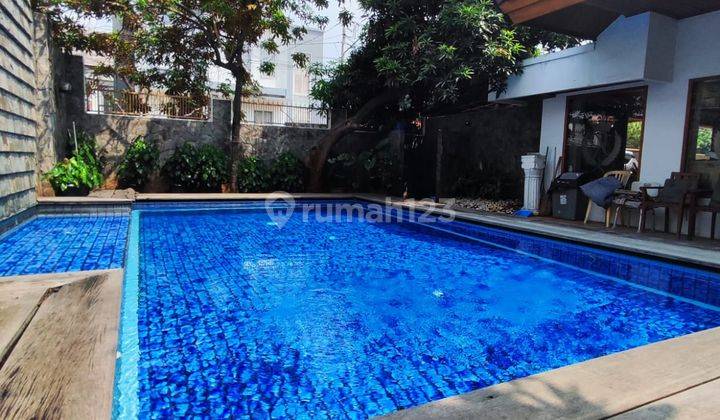 Dijual Rumah Mewah Furnished Dilengkapi Private Pool di Rawamangun 2