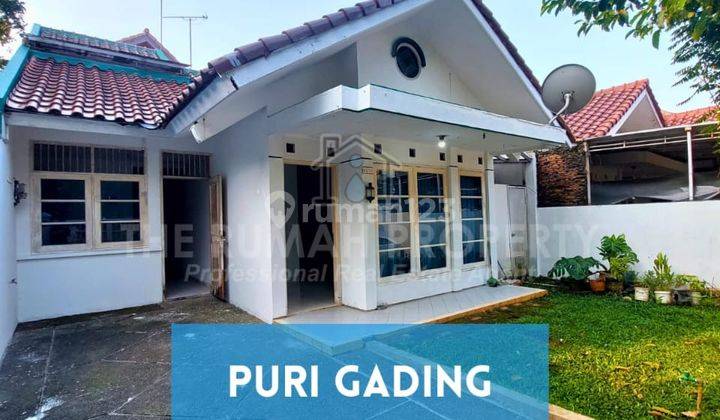 Rumah Sudah Renovasi Perumahan Puri Gading Jatiwarna Bekasi Harga Murah 1