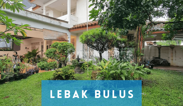 Rumah Dijual di Villa Delima Lebak Bulus Tipe Hook Taman Asri 1