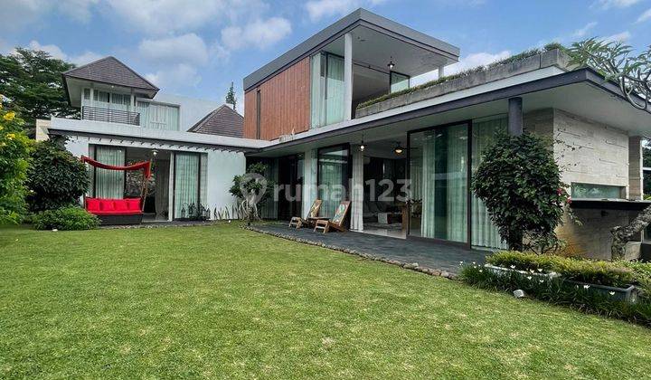 Rumah Dijual di Rancamaya Golf Estate Bogor View Golf 1