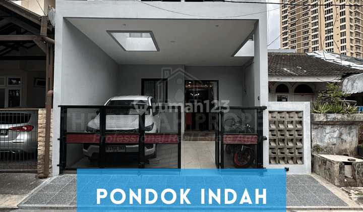 Rumah Baru Modern 2 Lantai Fully Furnished di Pondok Indah Jaksel 1