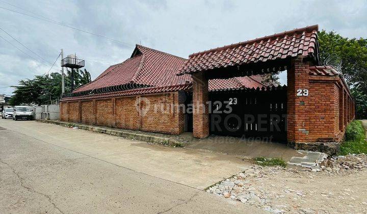 Rumah Vintage Nuansa Villa Tanah Luas Dan Layout Lapang Andara Pangkalan Jati 2