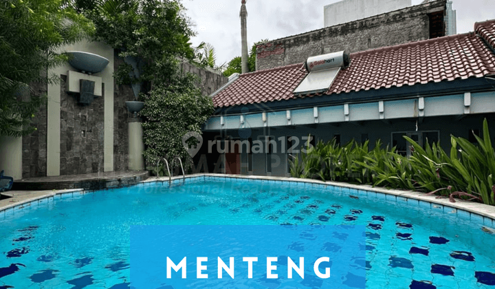 Turun Harga Rumah Menteng Jakarta Pusat Ada Pool Akses Jalan Lebar 1