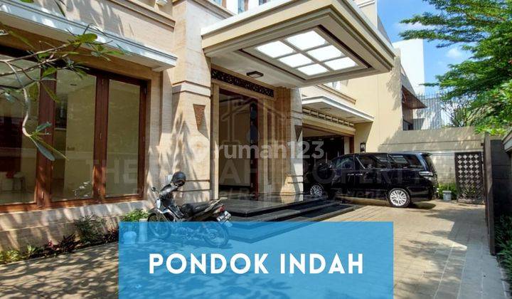 Rumah Mewah Hook Komplek Elit Pondok Indah Jakarta Selatan 1