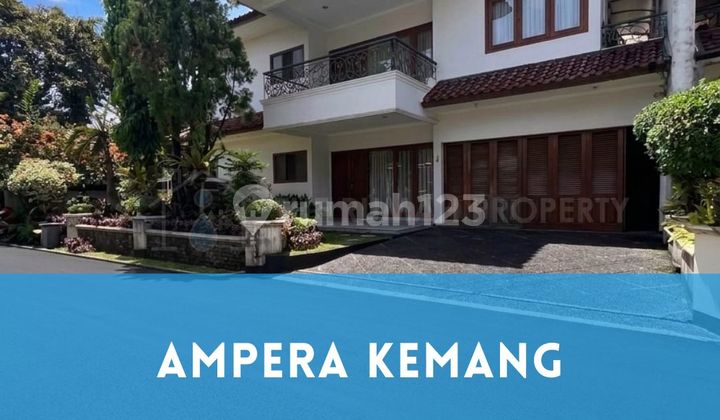 Townhouse Ampera Kemang Jaksel Luas Tanah 895 Meter Unit Private Pool