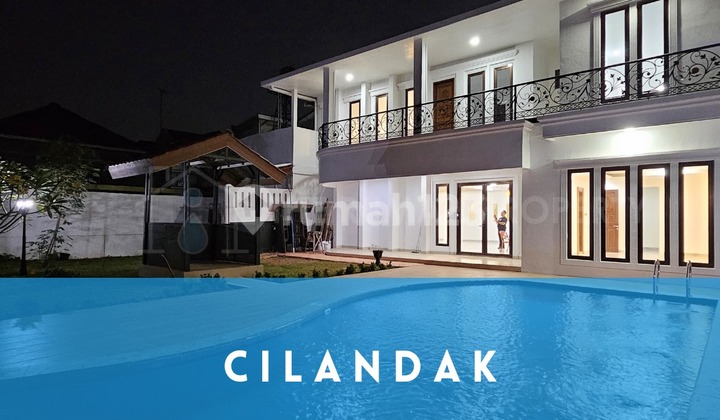 Rumah Modern Klasik Private Pool Cilandak Jaksel 1
