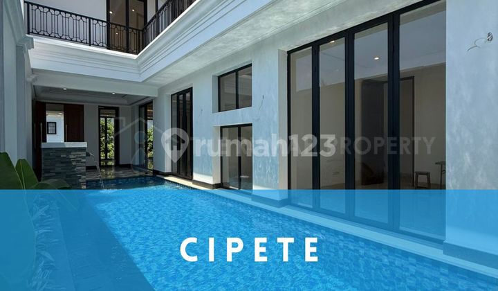 Rumah Baru Gaharu Cipete Private Pool 4 Kamar Desain Modern Area Premium