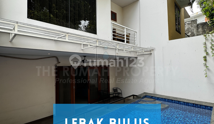 Rumah Siap Huni Dalam Cluster Lebak Bulus Ada Kolam Renang