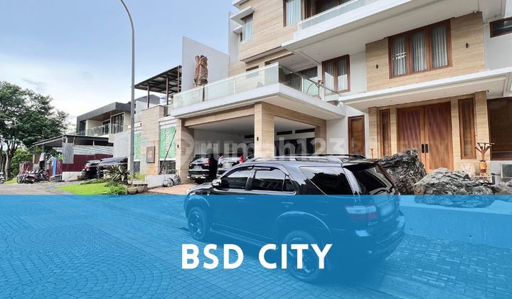 Luxury Japanese-Style House with Private Pool in Elite BSD Tangsel Complex