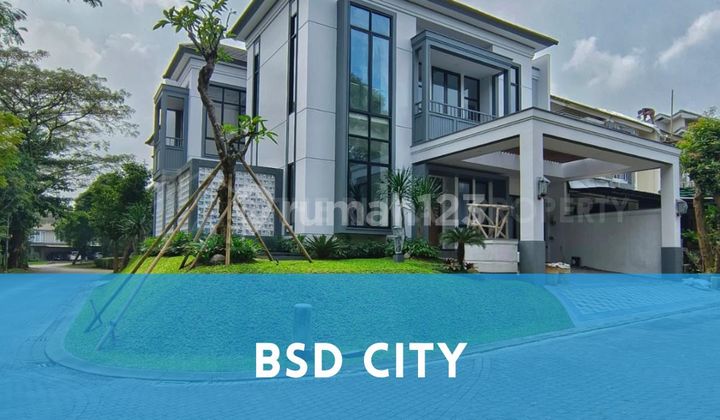 Rumah Hook Dalam Cluster Premium di BSD Lingkunag Asri dan Nyaman