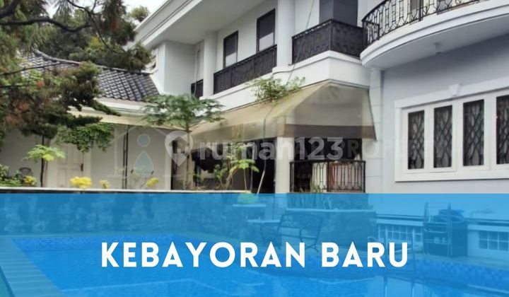 Rumah Mewah Patiunus Kebayoran Baru Harga Terbaik bisa Nego