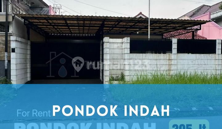 Sewa Rumah bisa untuk Kantor Lingkungan Nyaman di Perumahan Pondok Indah Jaksel