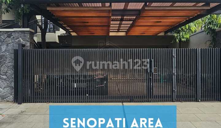 Rumah Lokasi Premium Senopati Area Jakarta Selatan Unit Rapi Siap Huni