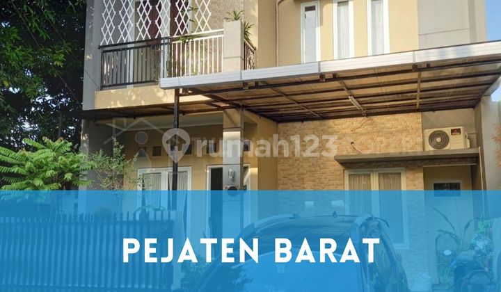Rumah Cluster 2 Lantai Pejaten Barat Semi Furnished Ada Kamar Bawah