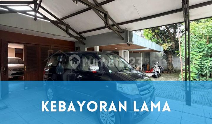 Rumah 1 Lantai Kebayoran Lama Dijual Hanya Hitung Tanah Saja Cocok untuk Dibangun Rumah Kost