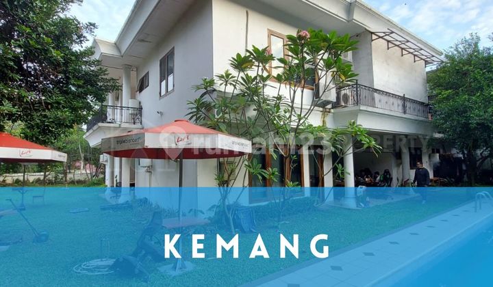 Rumah Hook Kemang Selatan Halaman Luas Dengan Kolam Renang Pribadi