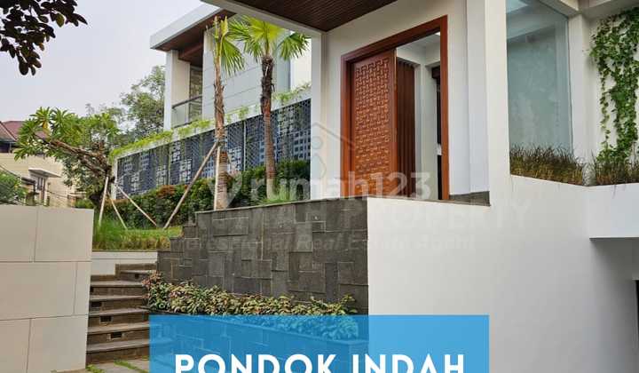 New House Hook Private Pool Basement with Security Post in Pondok Indah