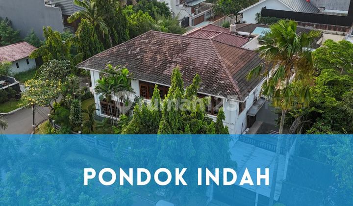 Rumah Hook Harga Mendekati NJOP Best Price Best Deal Pondok Indah Lingkungan Elit