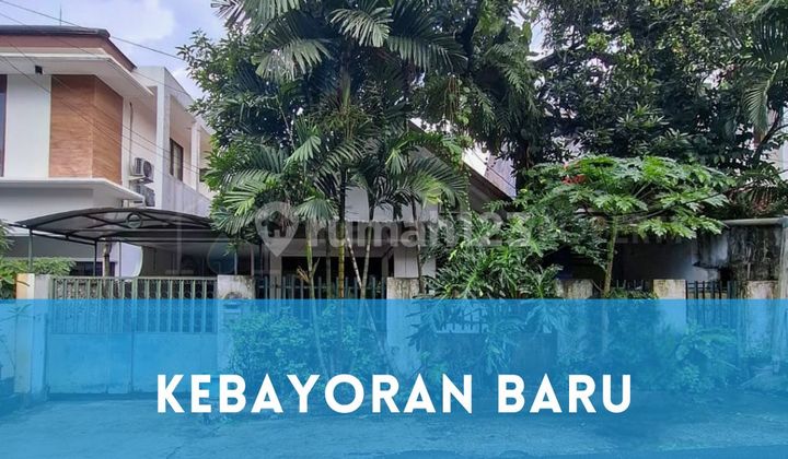 Dijual Rumah Tua Dengan Akses Jalan Lebar Dan Murah Di Kebayoran Baru