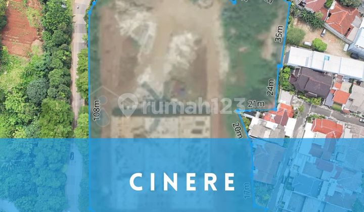 Tanah Luas Pinggir Jalan Cinere Peruntukan Hunian Pinggir Jalan Tanah Luas Pinggir Jalan Cinere Peruntukan Hunian Pinggir Jalan
