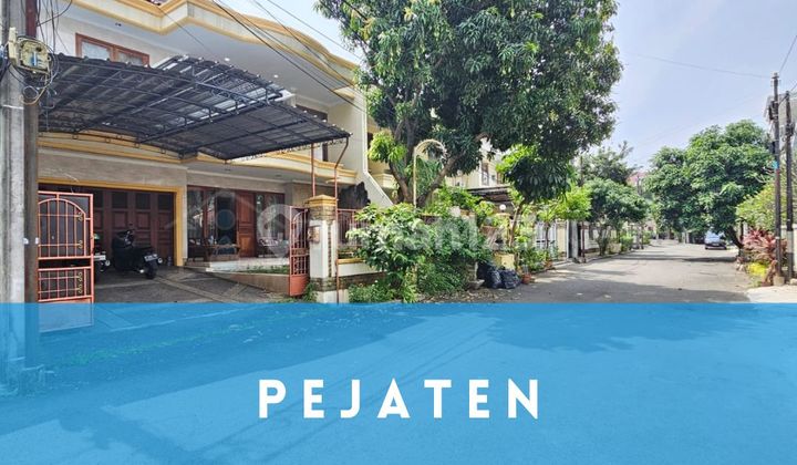 Rumah Dalam Komplek Pejaten Barat Fully Furnsihed Jalan Lebar Harga Murah