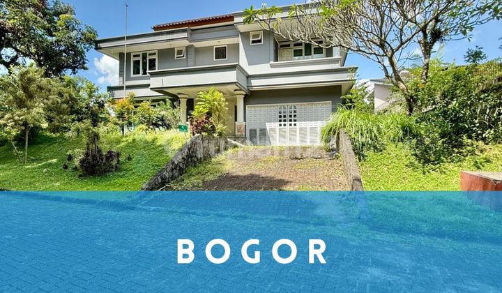 Rumah Hook Perumahan Cluster Exclusive Bogor Dekat Tol Suasana Sejuk