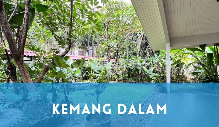 1-Story House in Kemang Dalam Prime Location Favored by Expatriates