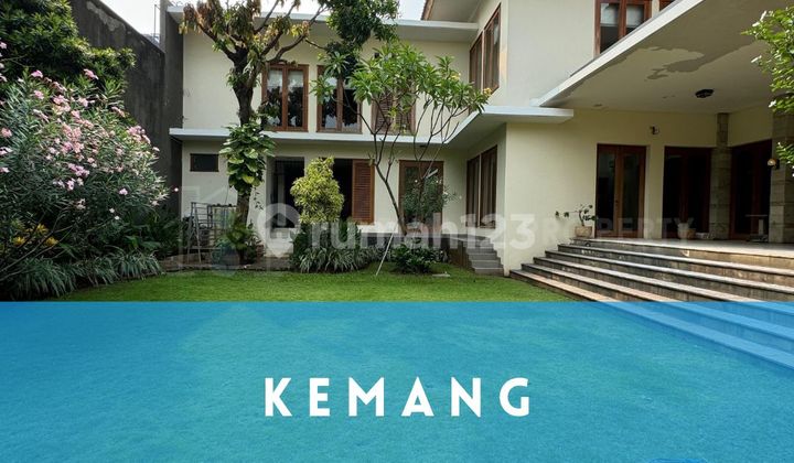 Luxury House in Kemang, Elite Complex, Affordable Price Close to NJOP