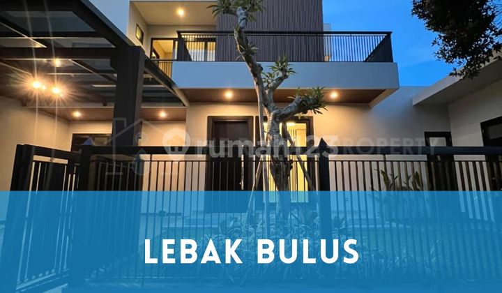 Rumah Baru Ada Pool dan Lift Pribadi Lebak Bulus Dalam Komplek One Gate Security
