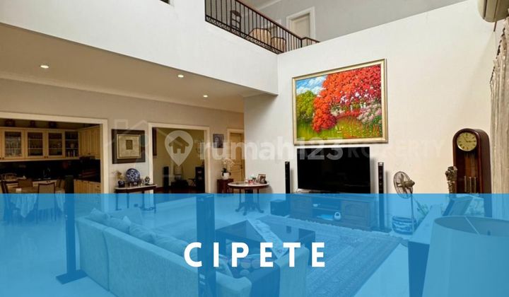 Rumah Terawat 2 Lantai Cipete Area Hadap Timur 4 Kamar