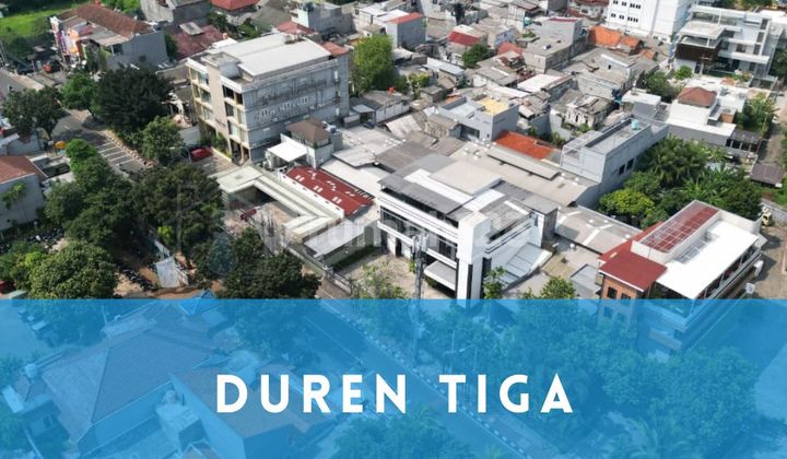 Rumah Pinggir Jalan Utama Harga Mendekati NJOP Duren Tiga.