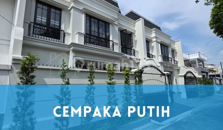 Rumah Baru Modern Klasik Dalam Komplek Cempaka Putih