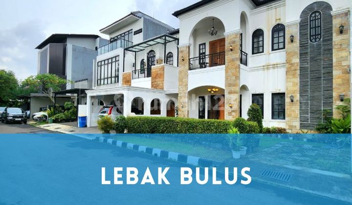 Rumah Komplek One Gate System Lebak Bulus Kemanan 24 Jam Fasum Kolam Renang dan Lapangan Tennis