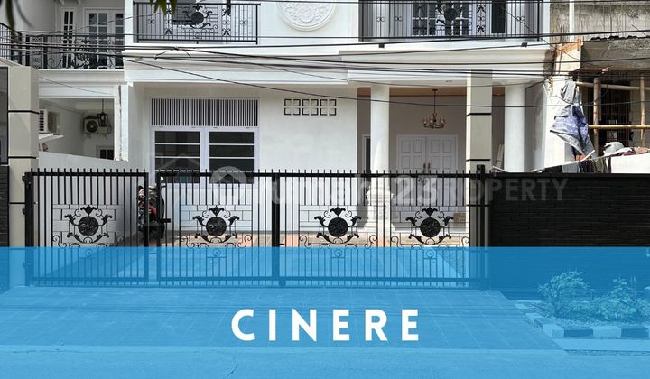 Modern Design New House with Private Pool in Cinere Complex