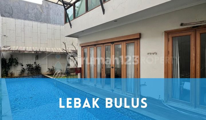 High Ceiling Private Pool House Near Lebak Bulus MRT Within a Complex High Ceiling Private Pool House Near Lebak Bulus MRT Within a Complex