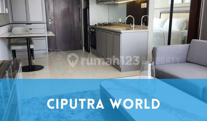 Apartemen 1 Kamar Tiidur Ciputra World 2 Unit Full Furnished