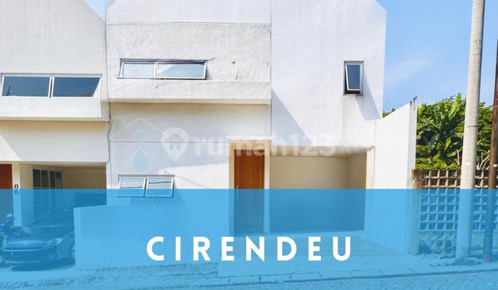 Dijual Rumah Dalam Townhouse Modern Dan Dekat Dengan Stasiun Mrt Di Cirendeu Dijual Rumah Dalam Townhouse Modern Dan Dekat Dengan Stasiun Mrt Di Cirendeu