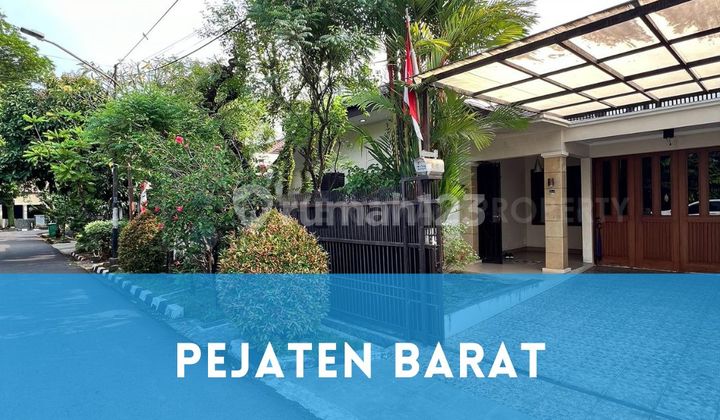 Rumah 1 Lantai Dalam Komplek Perumahan Pejaten Barat Jakarta Selatan