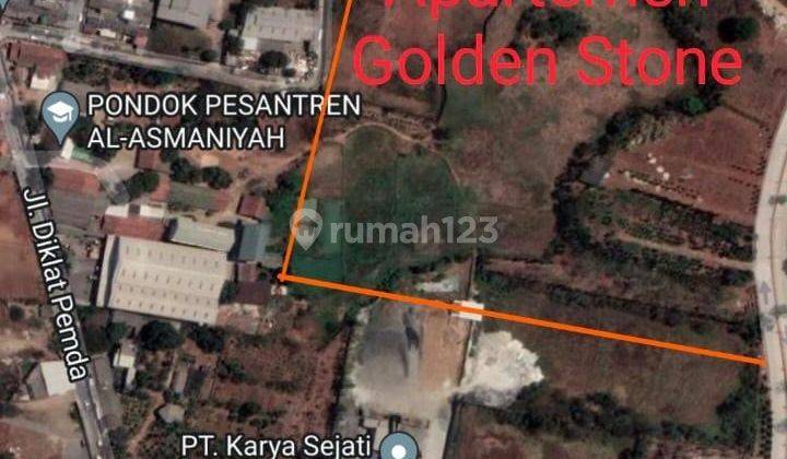 MURAH!! KAVLING SEBELAH GOLDEN STONE  1