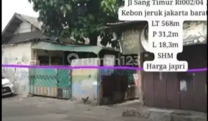 Jual Cepat Bangunan Hitung Tanah Jakarta Barat