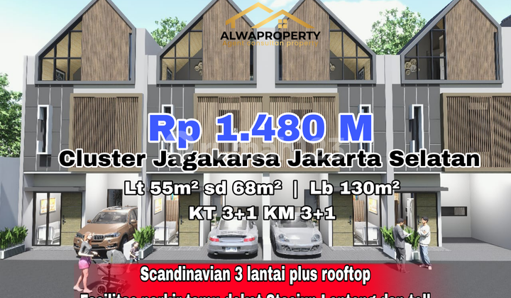 Rumah Scandinavian Akes Pinggir Jalan Raya Rumah Scandinavian Akes Pinggir Jalan Raya
