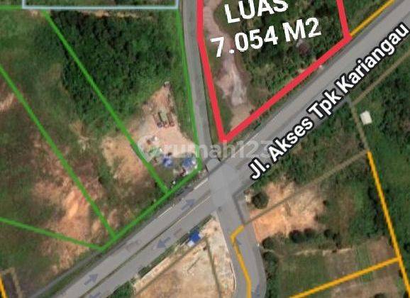 TANAH LUAS 7.054 M2 KAWASAN INDUSTRI KM 13 BALIKPAPAN 1