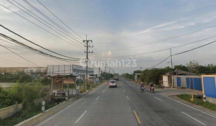 Dijual Tanah di Nol Jalan Propinsi, Cerme 2