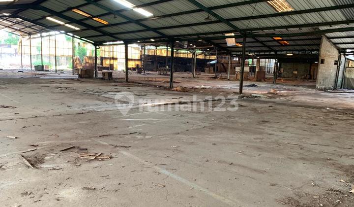 DIJUAL TANAH DAN BANGUNAN EX PABRIK ADA 2 LOKASI BERSEBELAHAN DI CIKUPA-TANGERANG