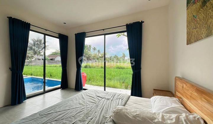 For Rent Villa Rice Field View Ubud Gianyar Bali 10 Menutes From Mongkey Forest Sentral Ubud Bali 2bedroom With 2 Bathroom Furnished Parking   2