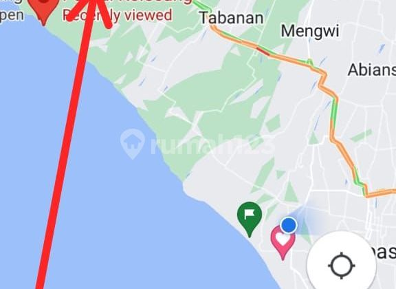 Tanah dskat pintu tol SOKA Mengwi Tabanan Bali dekat pantai 800 meteran 